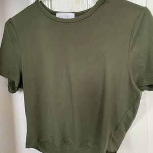 Sadie & Sage green tee
